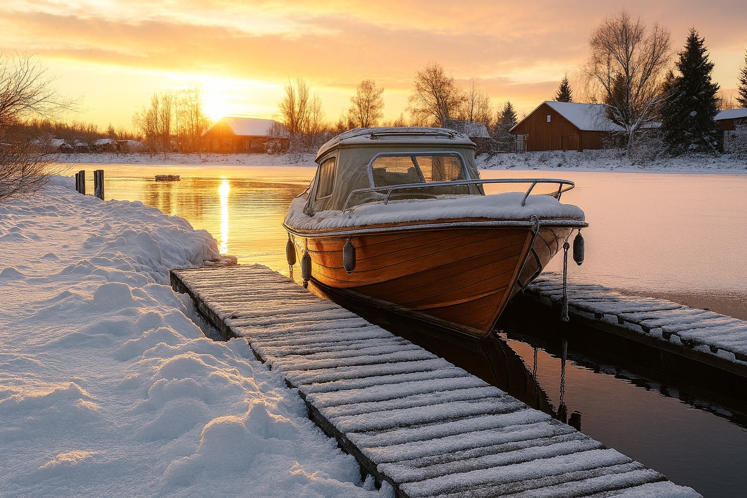Jak zazimovat loď - Kapitán je pes